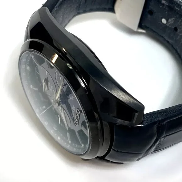 SEIKO SBXC077 satellite radio clock Astron ASTRON SolarGPS Day Date Wristwatch